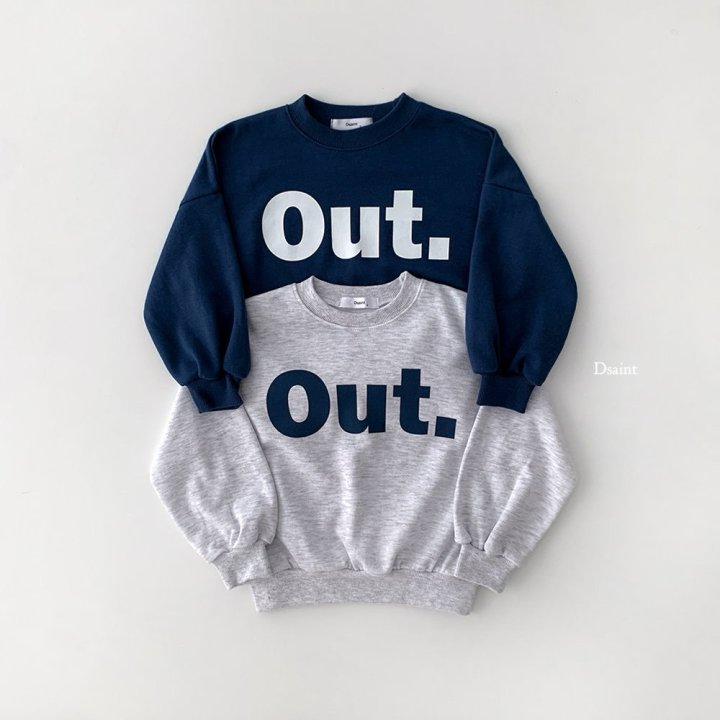 Dsaint - Korean Children Fashion - #minifashionista - OUT Sweatshirt - 2