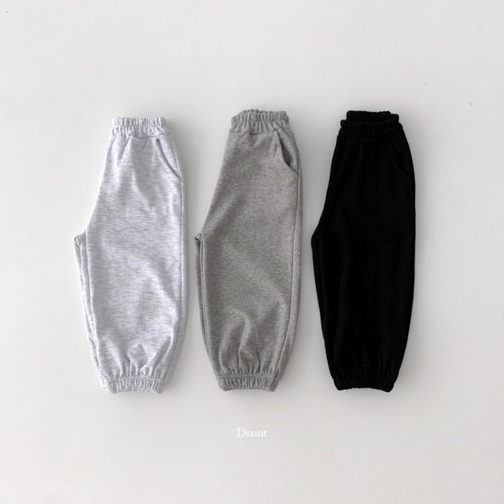Dsaint - Korean Children Fashion - #minifashionista - Basic Waist Jogger Pants