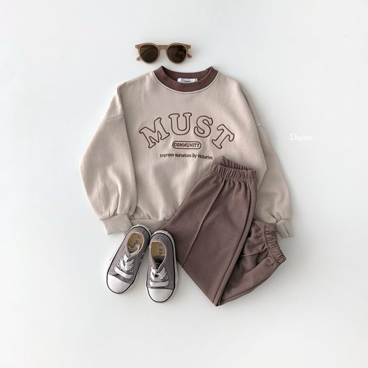 Dsaint - Korean Children Fashion - #minifashionista - Must Sweatshirt - 5