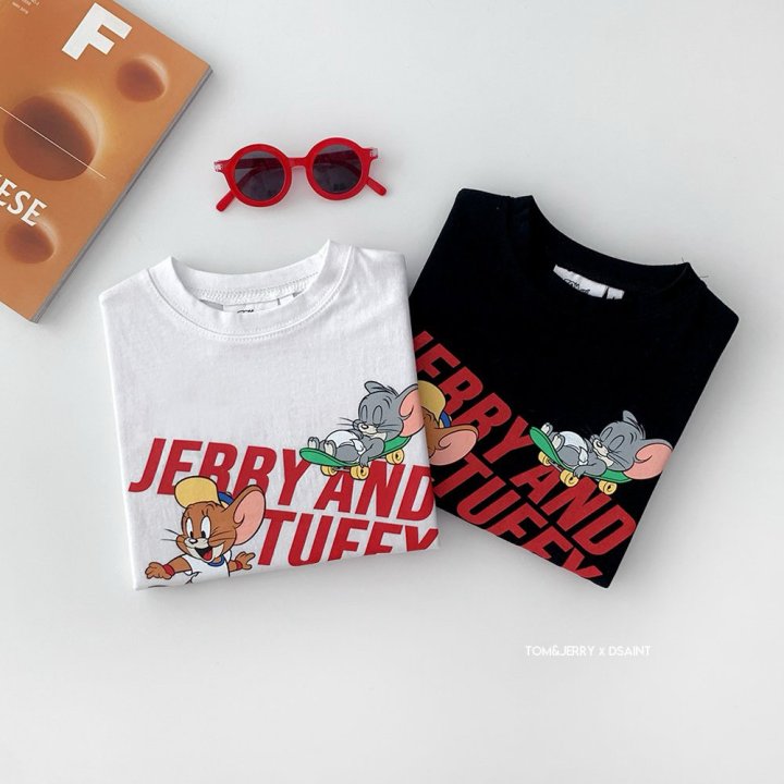 Dsaint - Korean Children Fashion - #minifashionista - Jerry Skate Tee - 3