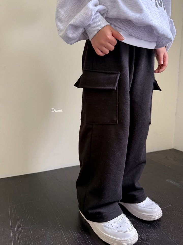 Dsaint - Korean Children Fashion - #prettylittlegirls - Wide Cargo Pants - 12