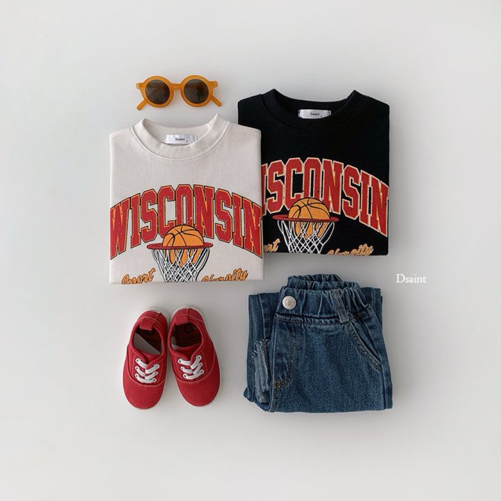 Dsaint - Korean Children Fashion - #prettylittlegirls - Final Basketball Sweatshirt - 5
