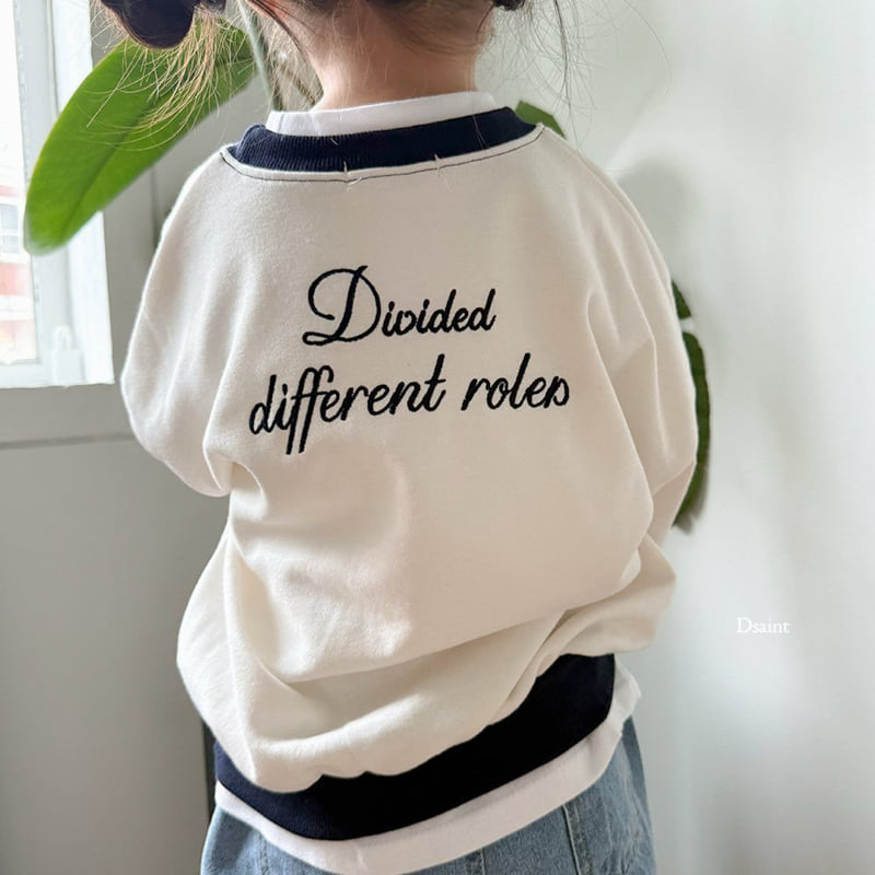 Dsaint - Korean Children Fashion - #prettylittlegirls - Divided Sweatshirt - 11