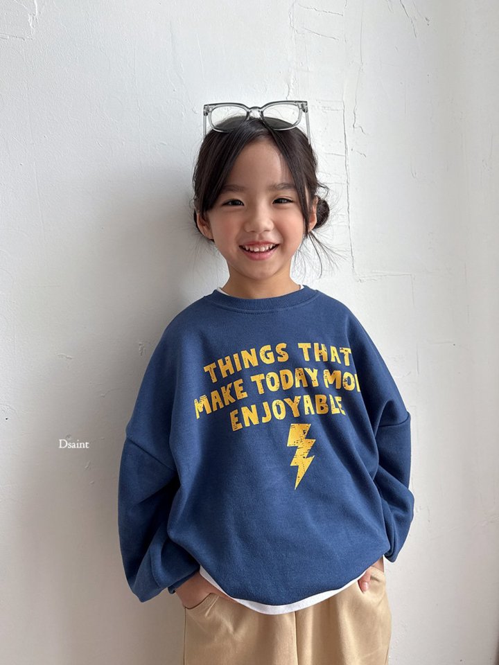 Dsaint - Korean Children Fashion - #prettylittlegirls - Things Lightning Sweatshirt - 10