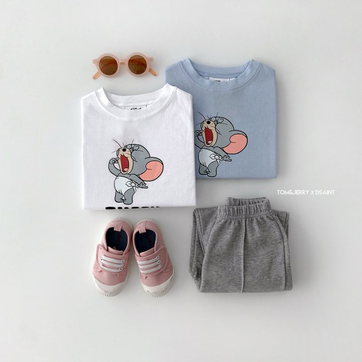 Dsaint - Korean Children Fashion - #minifashionista - Tuffy Jerry Tee - 4