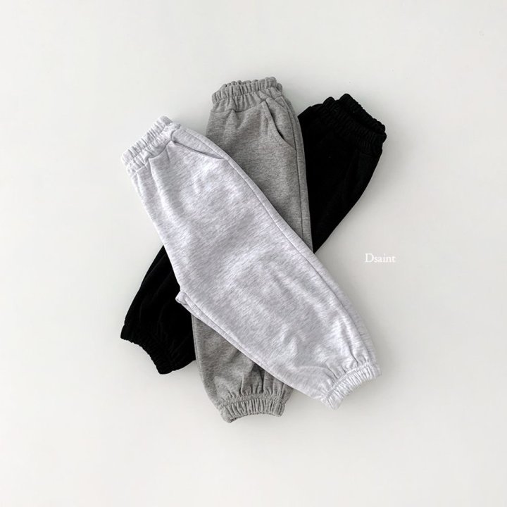 Dsaint - Korean Children Fashion - #prettylittlegirls - Basic Waist Jogger Pants - 2