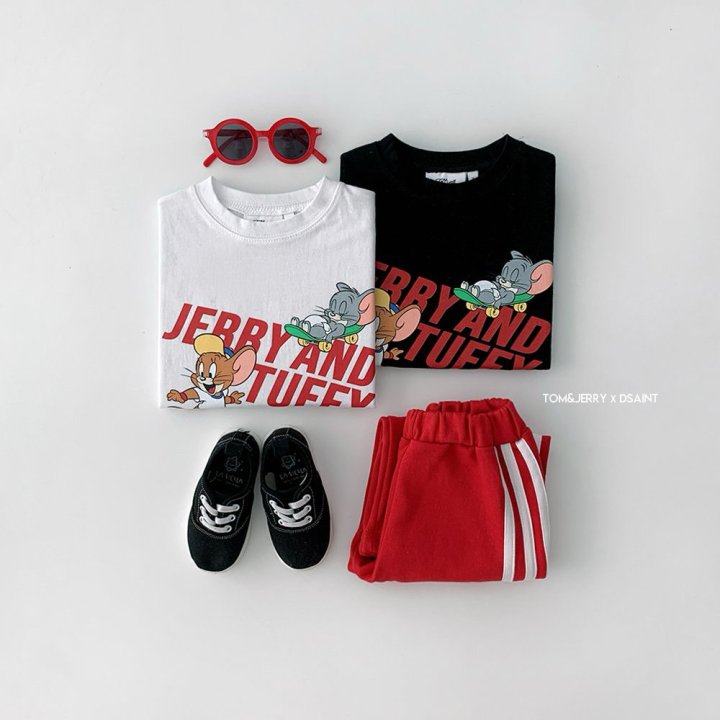 Dsaint - Korean Children Fashion - #minifashionista - Jerry Skate Tee - 4