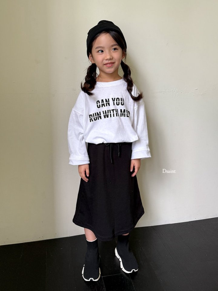 Dsaint - Korean Children Fashion - #stylishchildhood - Can You Run Tee - 11
