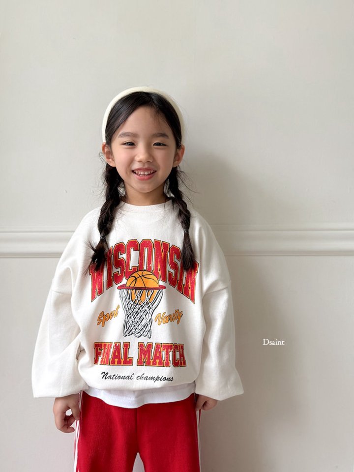 Dsaint - Korean Children Fashion - #stylishchildhood - Final Basketball Sweatshirt - 8