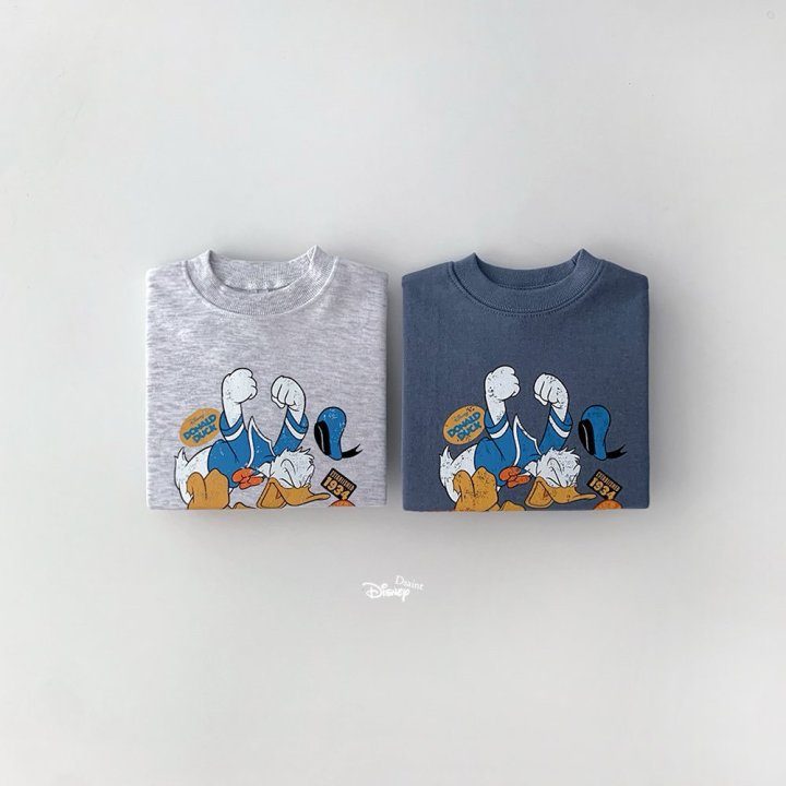 Dsaint - Korean Children Fashion - #stylishchildhood - Angry Donald Sweatshirt - 3