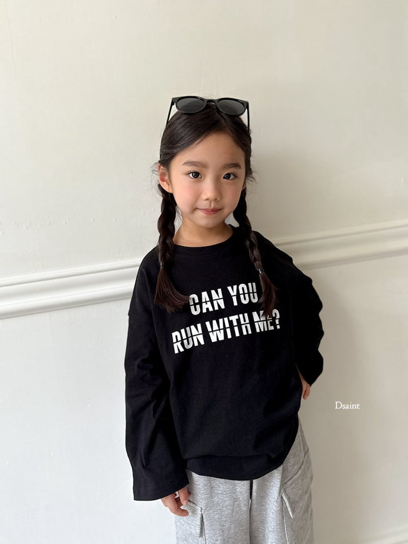 Dsaint - Korean Children Fashion - #todddlerfashion - Can You Run Tee - 9