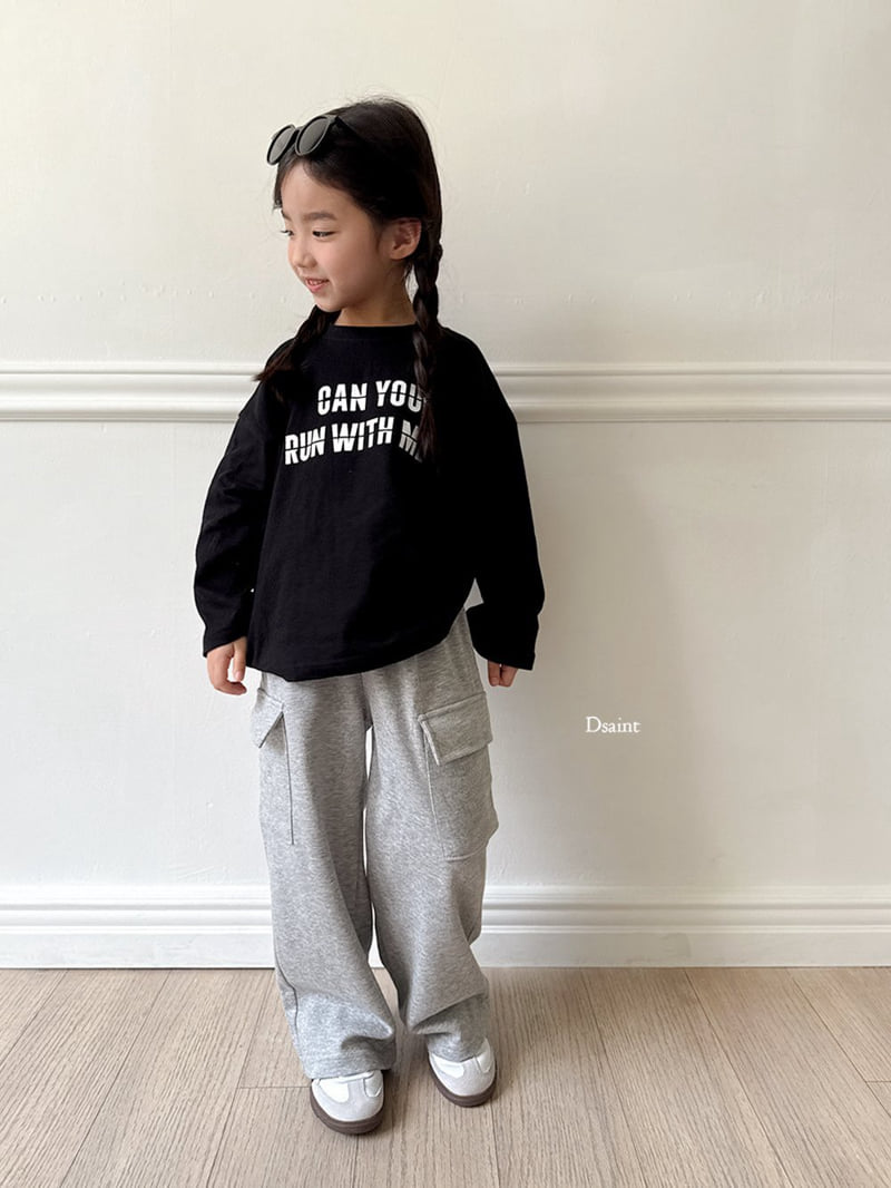 Dsaint - Korean Children Fashion - #toddlerclothing - Can You Run Tee - 10