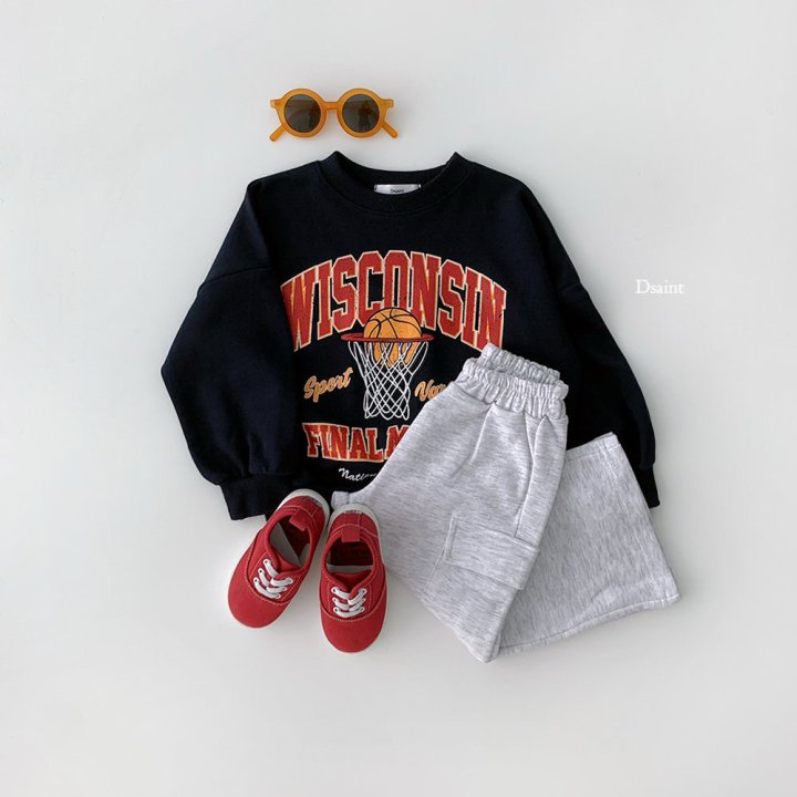 Dsaint - Korean Children Fashion - #toddlerclothing - Final Basketball Sweatshirt - 7