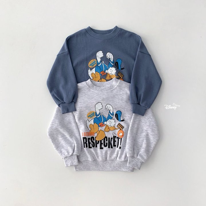 Dsaint - Korean Children Fashion - #toddlerclothing - Angry Donald Sweatshirt - 2