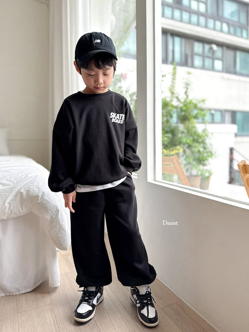 Dsaint - Korean Children Fashion - #toddlerclothing - Skateboard Set - 11