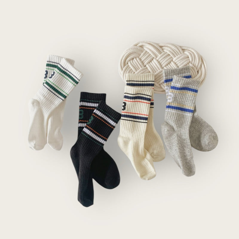 Dudie - Korean Children Fashion - #Kfashion4kids - B 4 Set (set of 4) - 2
