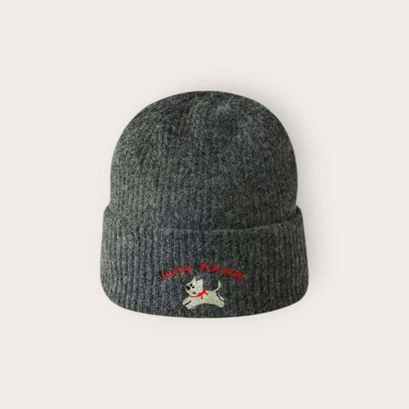 Dudie - Korean Children Fashion - #Kfashion4kids - Puppy Beanie - 10