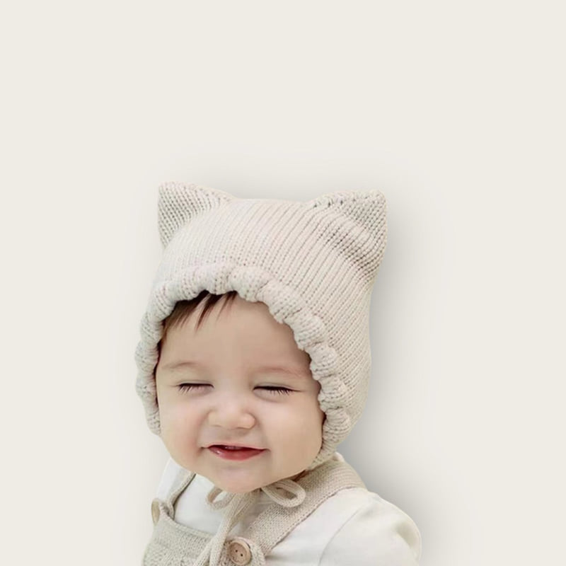 Dudie - Korean Children Fashion - #Kfashion4kids - Cats Bonnet - 8