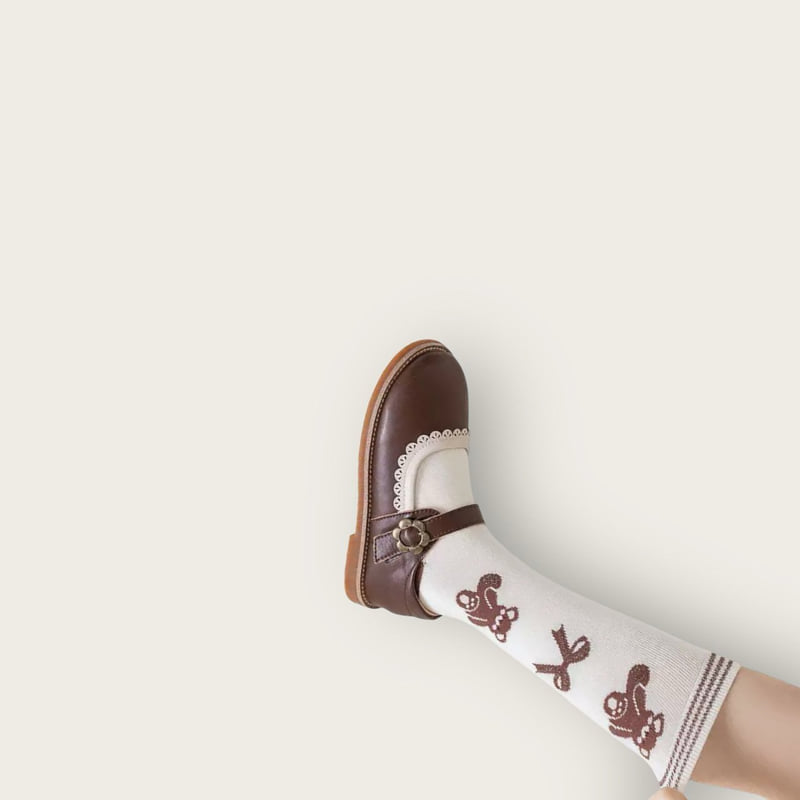 Dudie - Korean Children Fashion - #childofig - Bear Ribbon Set (set of 3) - 5