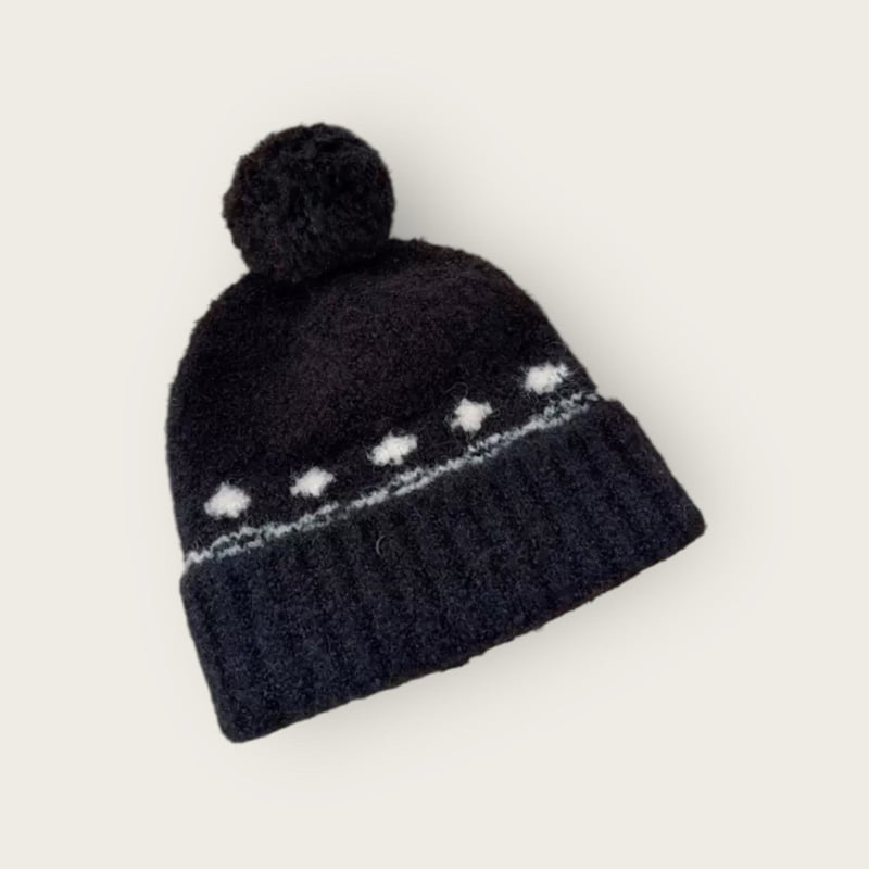 Dudie - Korean Children Fashion - #childofig - Nordic Pom Beanie - 11