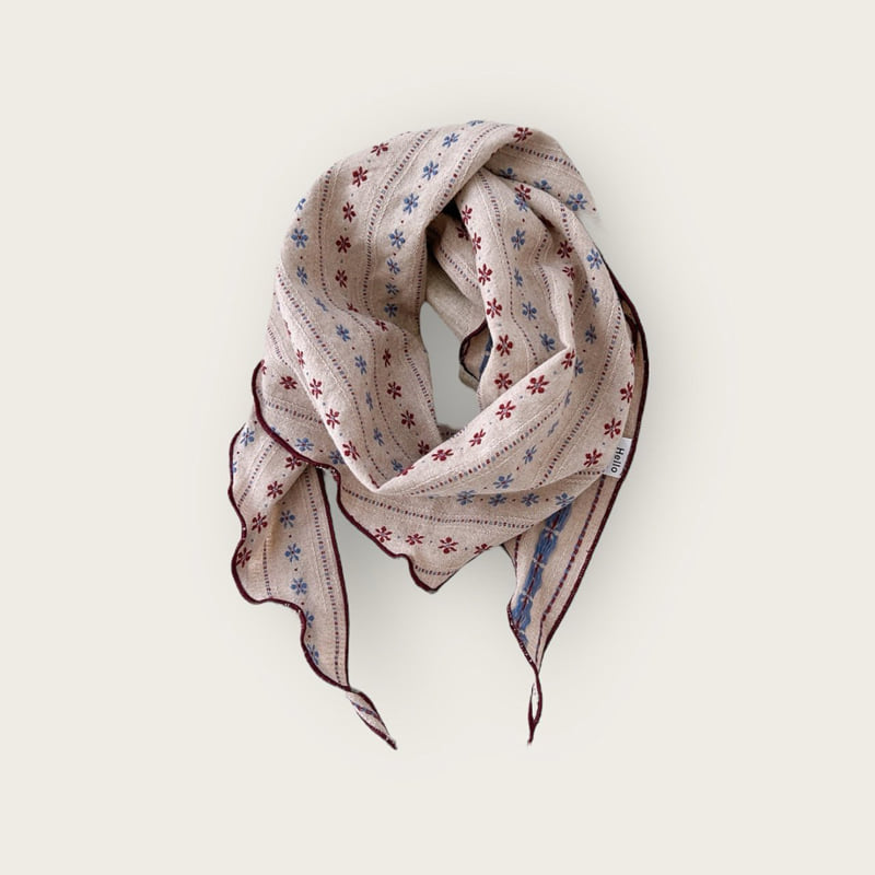 Dudie - Korean Children Fashion - #childrensboutique - Ethnic Scarf - 10