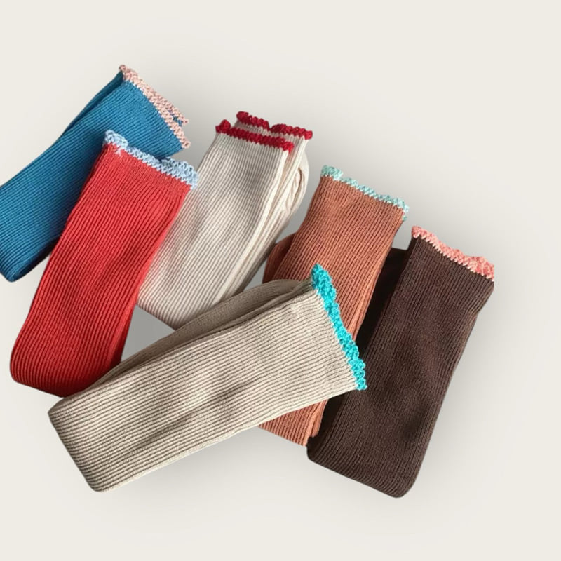 Dudie - Korean Children Fashion - #childrensboutique - Petite Socks Set (set of 2) - 6