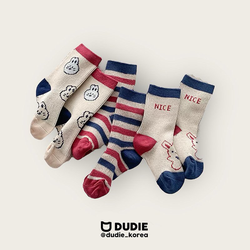 Dudie - Korean Children Fashion - #designkidswear - Nice Rabbit Set (set of 3)