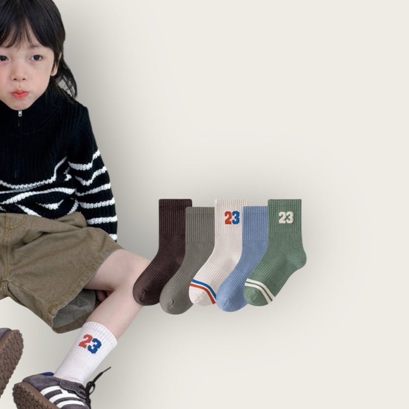 Dudie - Korean Children Fashion - #designkidswear - 23 Set (set of 5) - 12