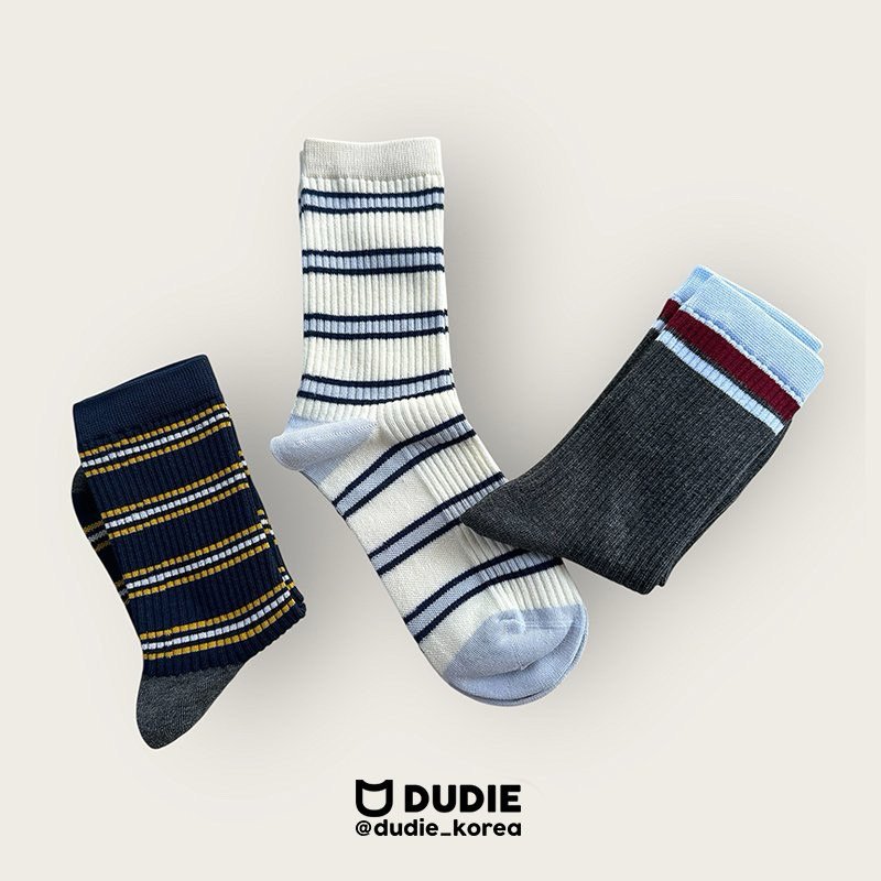 Dudie - Korean Children Fashion - #fashionkids - All Day Set (set of 3)