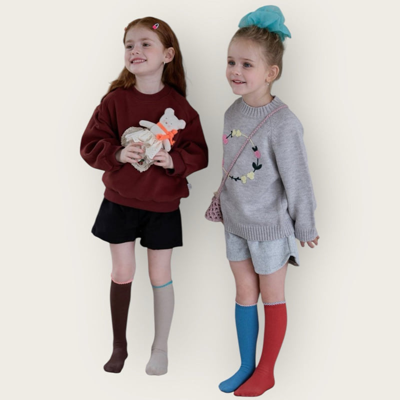 Dudie - Korean Children Fashion - #fashionkids - Petite Socks Set (set of 2) - 9