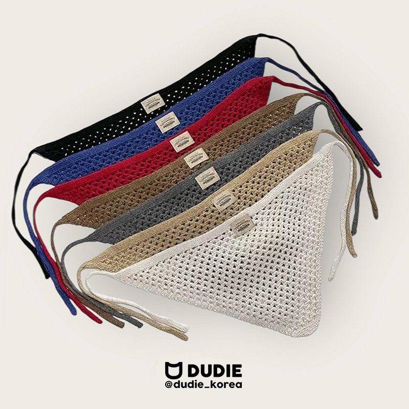 Dudie - Korean Children Fashion - #kidsshorts - Knit Kerchief