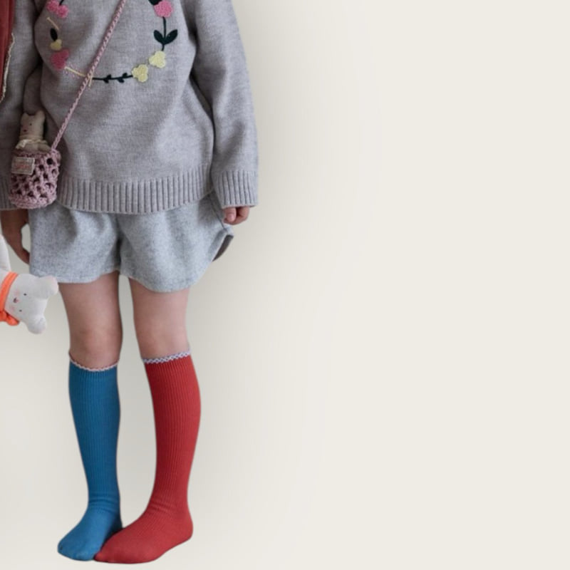 Dudie - Korean Children Fashion - #kidsshorts - Petite Socks Set (set of 2) - 10