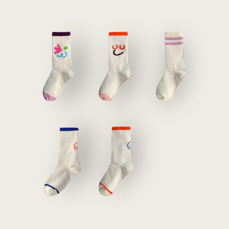Dudie - Korean Children Fashion - #kidsstore - Wink Set (set of 5) - 8