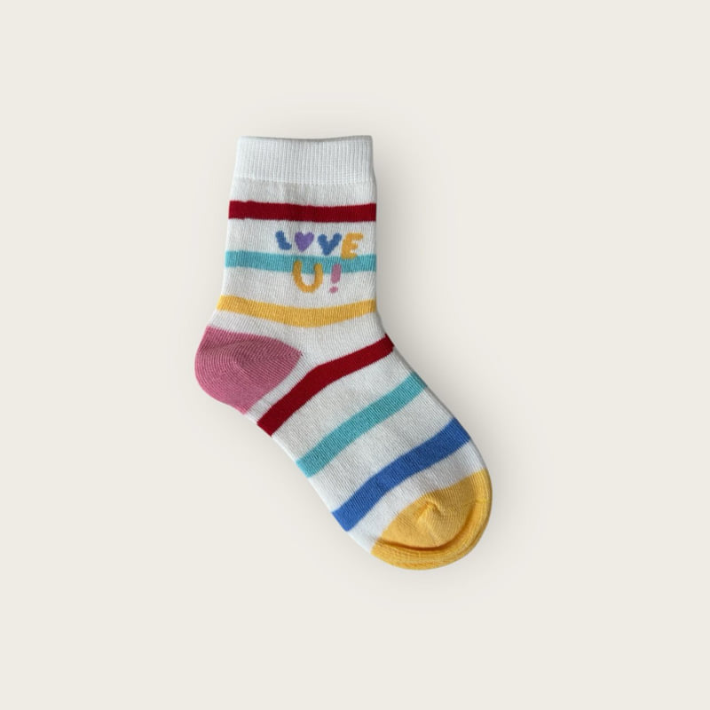 Dudie - Korean Children Fashion - #kidsstore - I Love You Set (set of 5) - 7