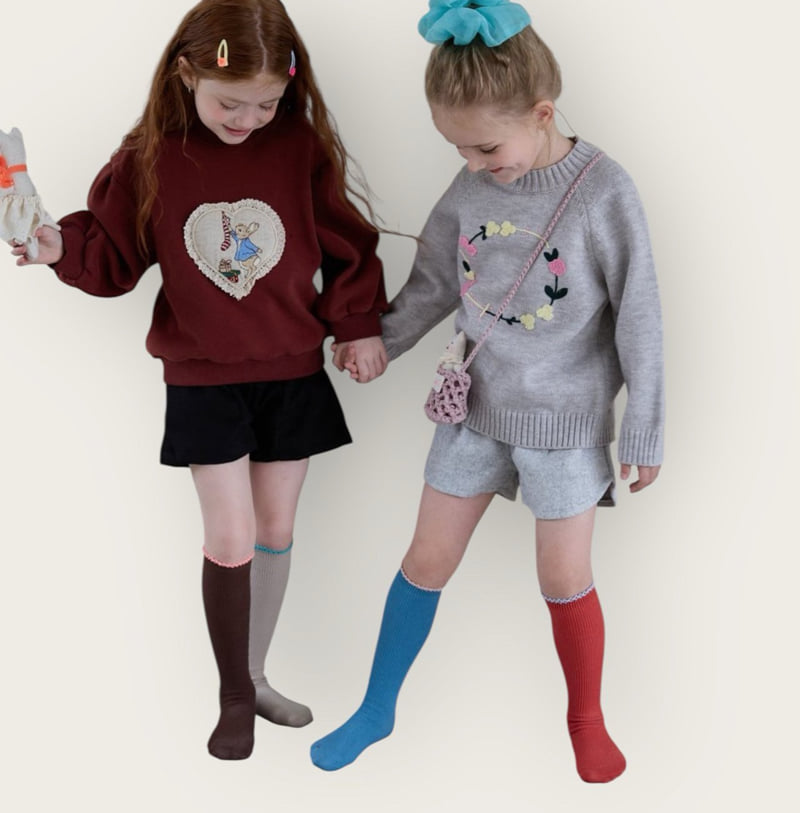 Dudie - Korean Children Fashion - #kidsstore - Petite Socks Set (set of 2) - 11