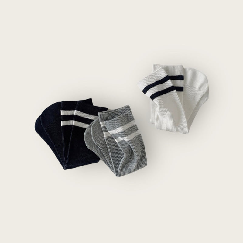 Dudie - Korean Children Fashion - #kidsstore - Two-Line Set (set of 3) - 2