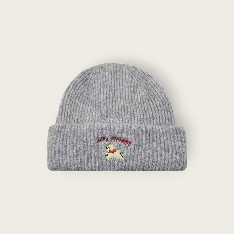 Dudie - Korean Children Fashion - #kidsstore - Puppy Beanie - 8