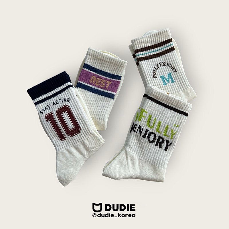 Dudie - Korean Children Fashion - #kidzfashiontrend - List Set (set of 4)