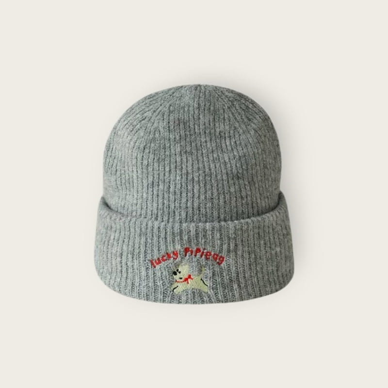Dudie - Korean Children Fashion - #kidzfashiontrend - Puppy Beanie - 9
