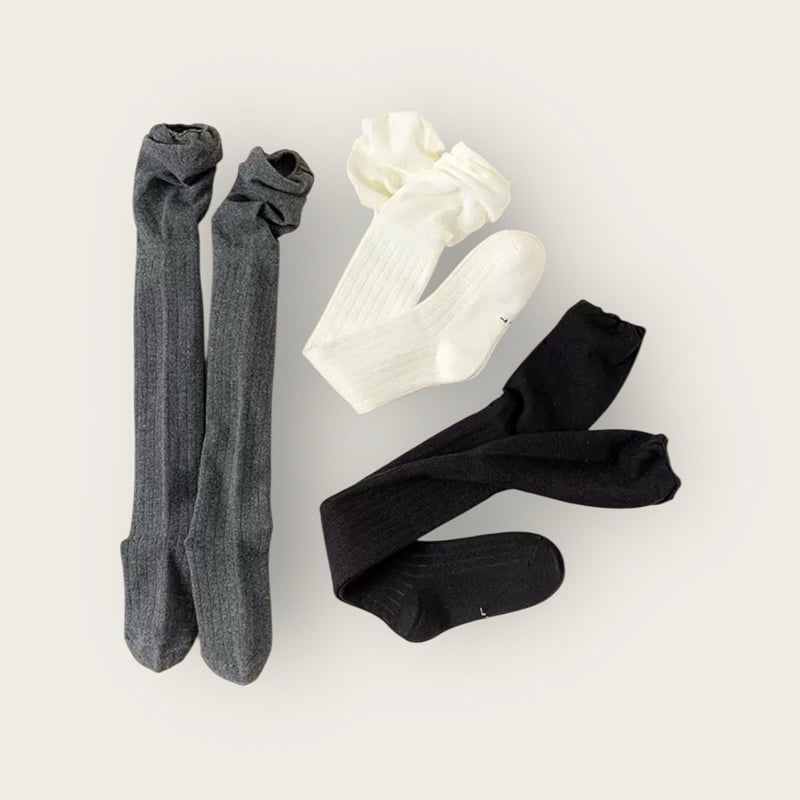 Dudie - Korean Children Fashion - #Kfashion4kids - Long Long Tights - 4
