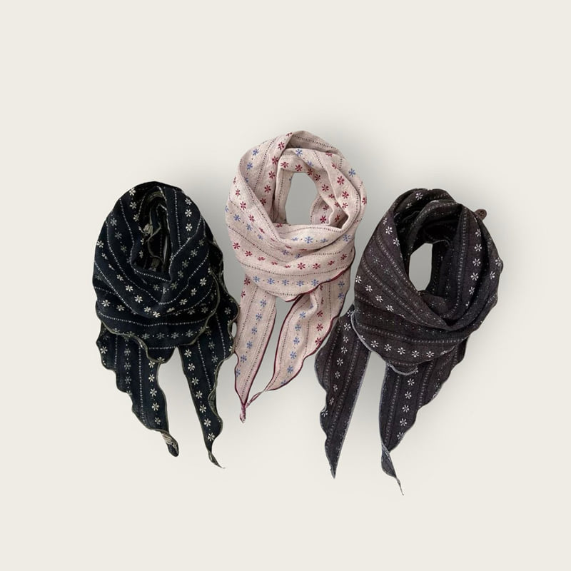 Dudie - Korean Children Fashion - #littlefashionista - Ethnic Scarf - 2