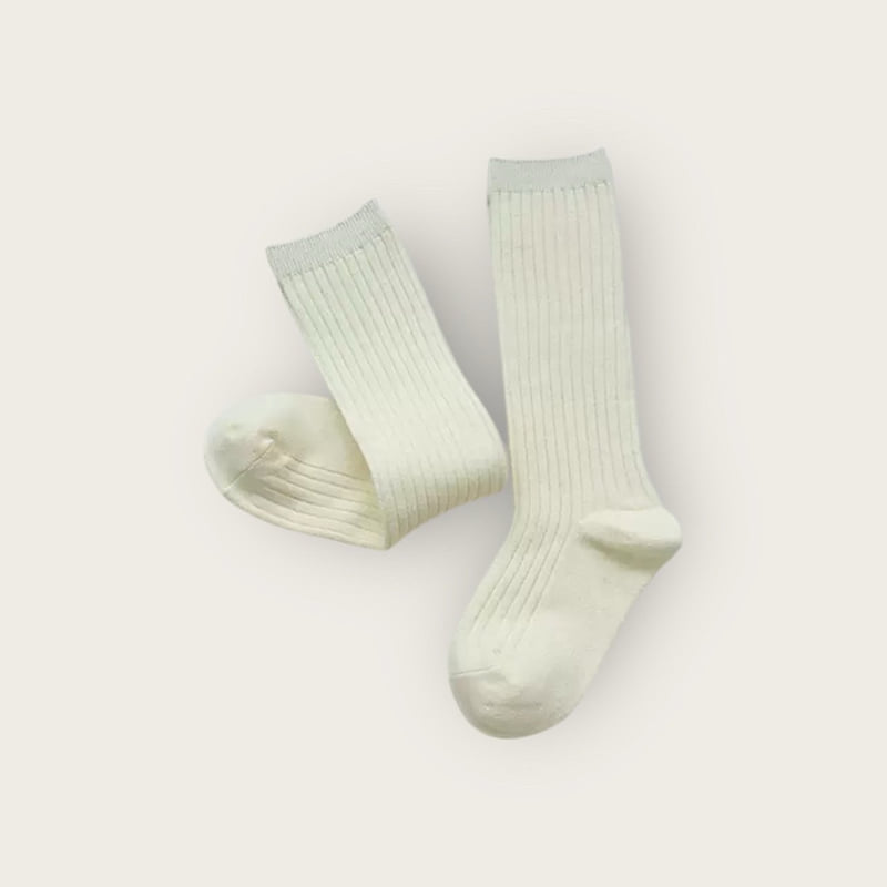 Dudie - Korean Children Fashion - #littlefashionista - Ob Knee Socks Set (set of 4) - 5