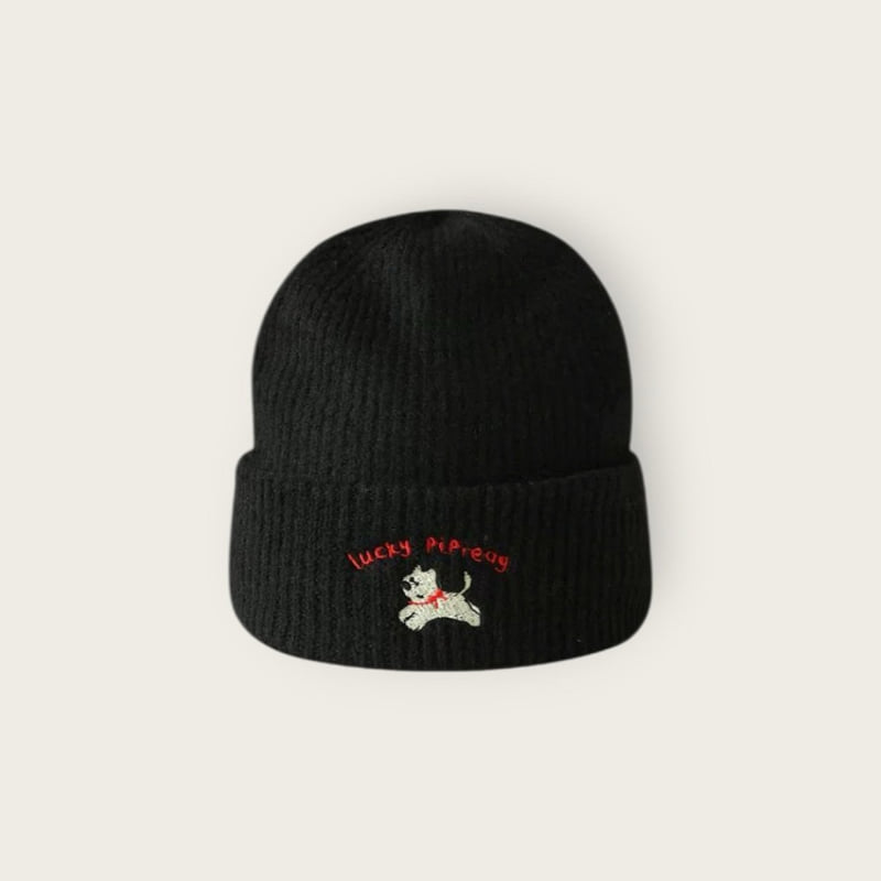 Dudie - Korean Children Fashion - #littlefashionista - Puppy Beanie - 11