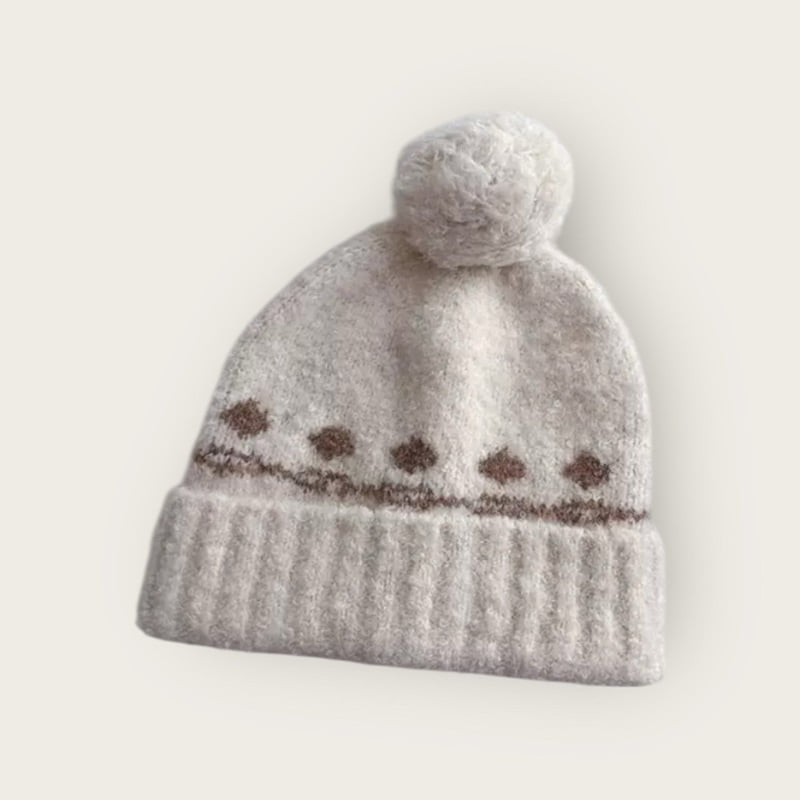 Dudie - Korean Children Fashion - #littlefashionista - Nordic Pom Beanie - 6