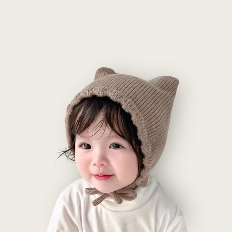 Dudie - Korean Children Fashion - #littlefashionista - Cats Bonnet - 9