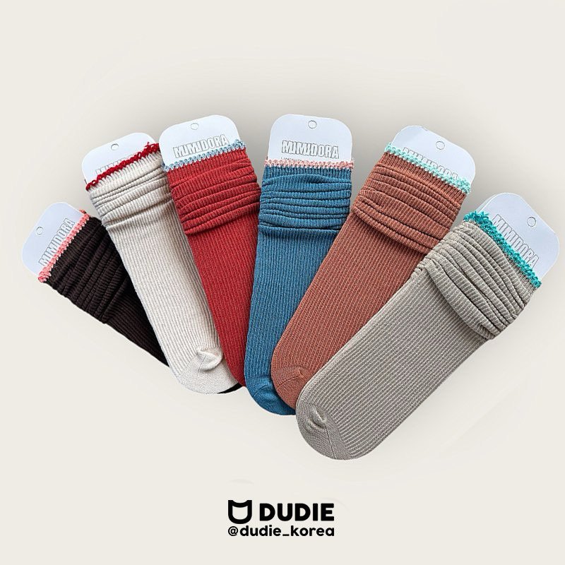 Dudie - Korean Children Fashion - #magicofchildhood - Petite Socks Set (set of 2)