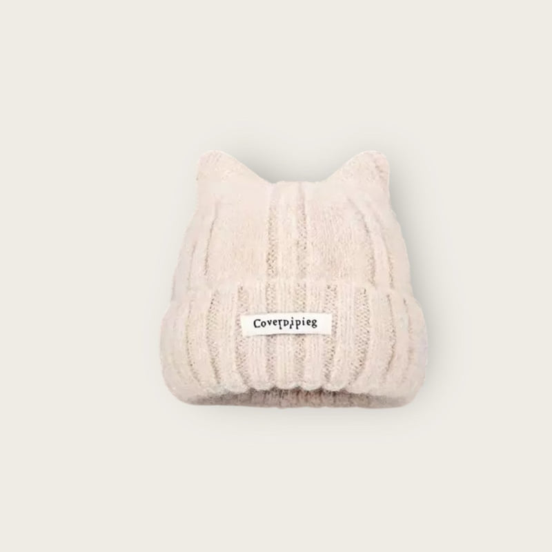 Dudie - Korean Children Fashion - #magicofchildhood - Cover Cat Beanie - 2