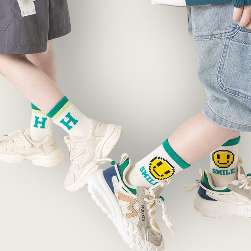 Dudie - Korean Children Fashion - #magicofchildhood - Smile Set (set of 5) - 9