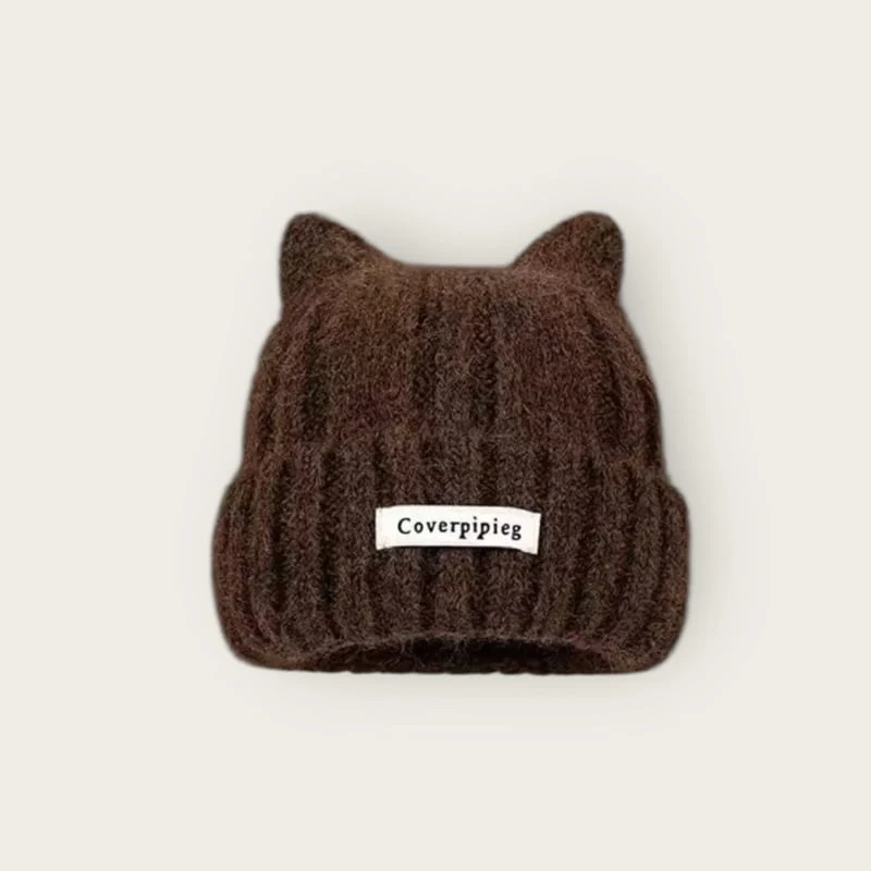 Dudie - Korean Children Fashion - #minifashionista - Cover Cat Beanie - 3