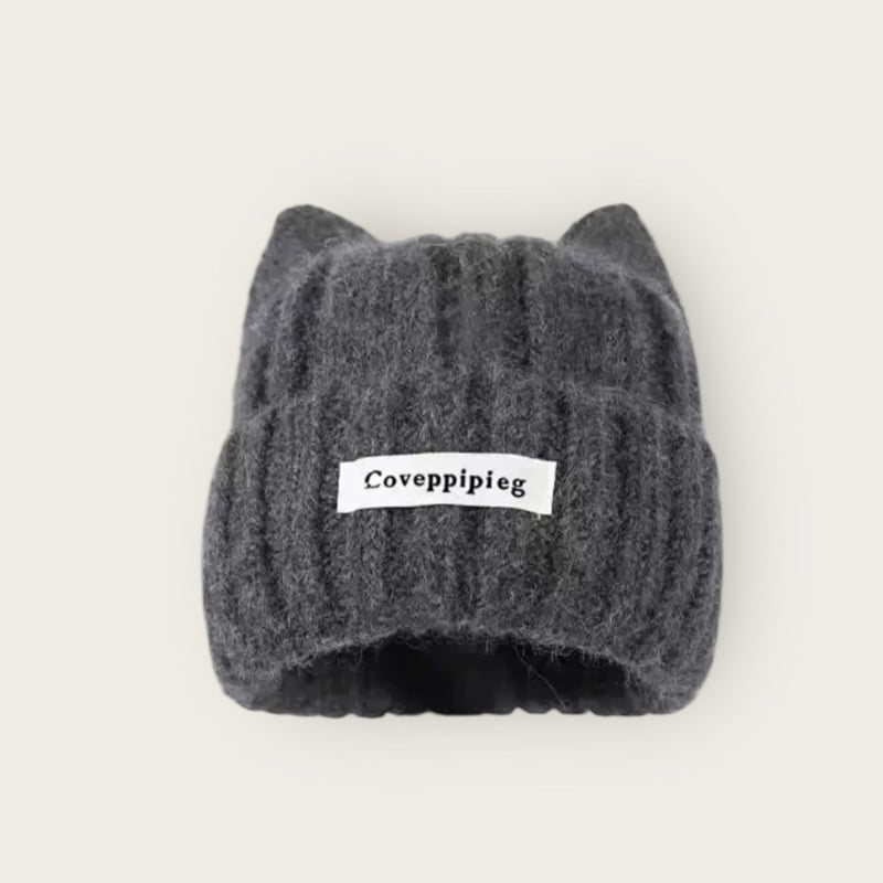 Dudie - Korean Children Fashion - #todddlerfashion - Cover Cat Beanie - 5